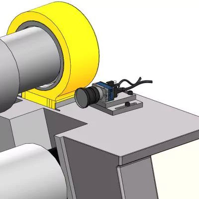 caméra pour rouleuse croqueuse de tôle